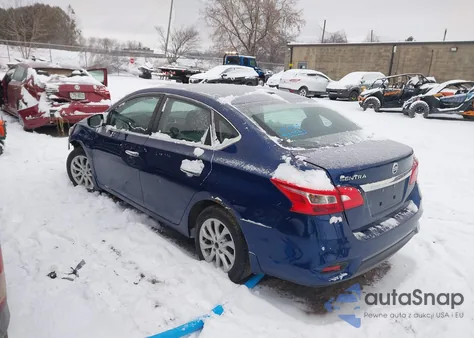 2018 Nissan Sentra Sv z USA, uszkodzony, nr VIN 3N1AB7AP4JL662285